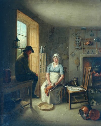 Gamekeeper and Cook by David Wilkie